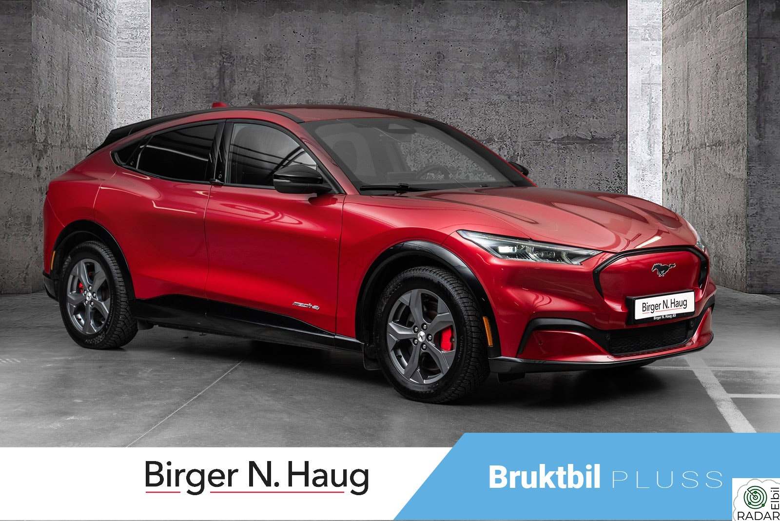 FORD Mustang Mach-E SR AWD PANORAMATAK/B&O/SKINN/MEMORY/S.V-HJUL++