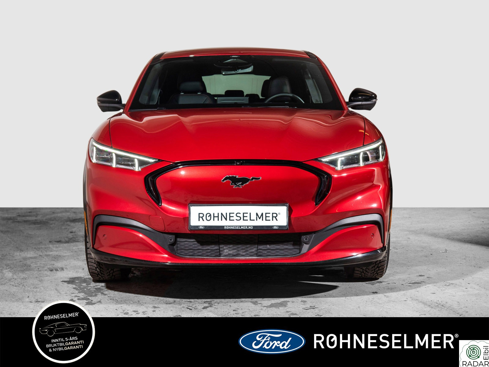 FORD Mustang Mach-E SR AWD  ACC/B&O/el.bakluke/360 kamera/Kampanje