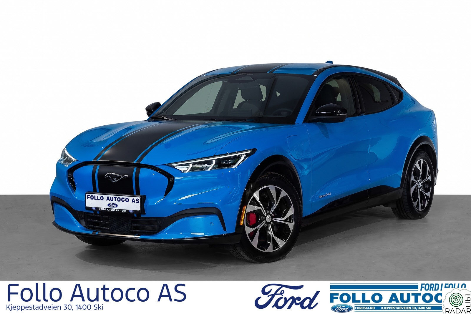FORD Mustang Mach-E SR AWD. 1. reg August 2023|H.feste|Ryggekamera ++