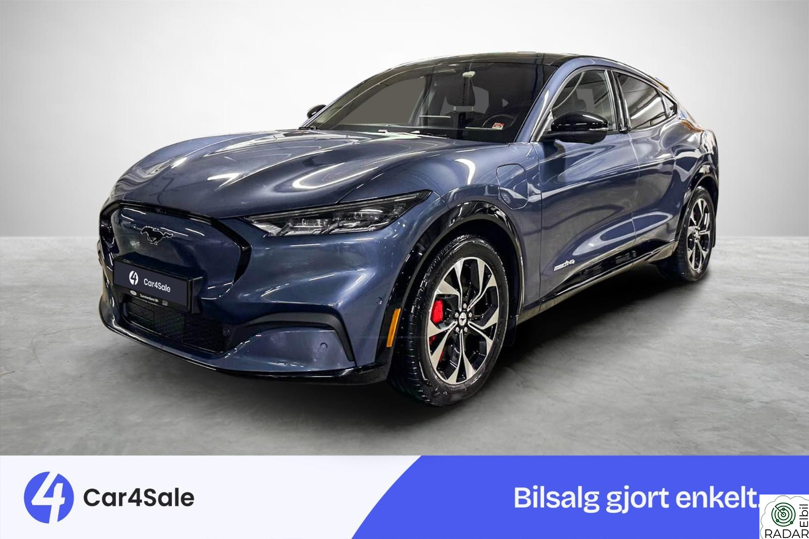 FORD Mustang Mach-E AWD Tekno+ / Skinn / B&O / Pano / ACC/ 360/ Norsk/ Krok