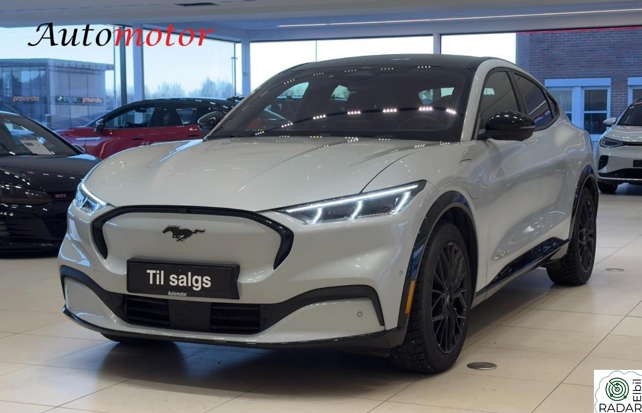 FORD Mustang Mach-E SR/4x4/Tek Pakke/ACC/Navi/DAB/360Kam/Pano/B&O/H.Feste