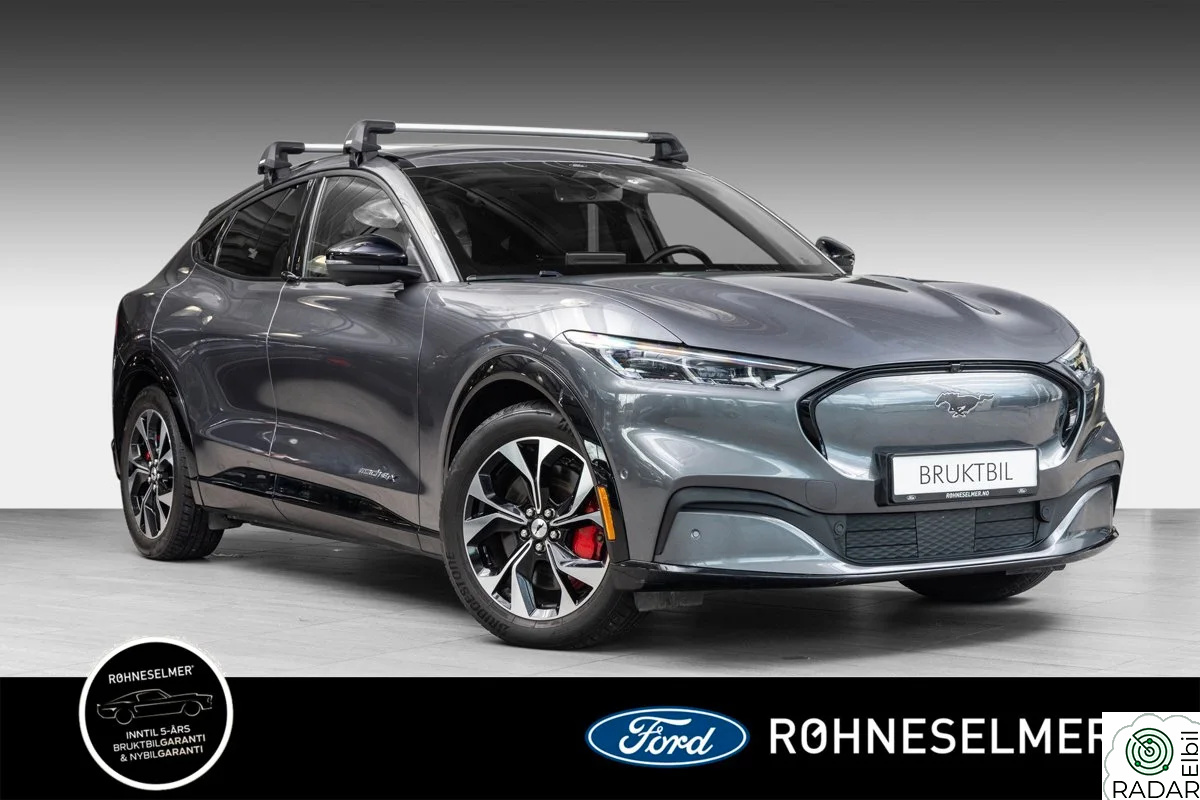 FORD Mustang Mach-E LR AWD/Teknopakke/Hengerfeste/Innbytte/Finans/EU2027