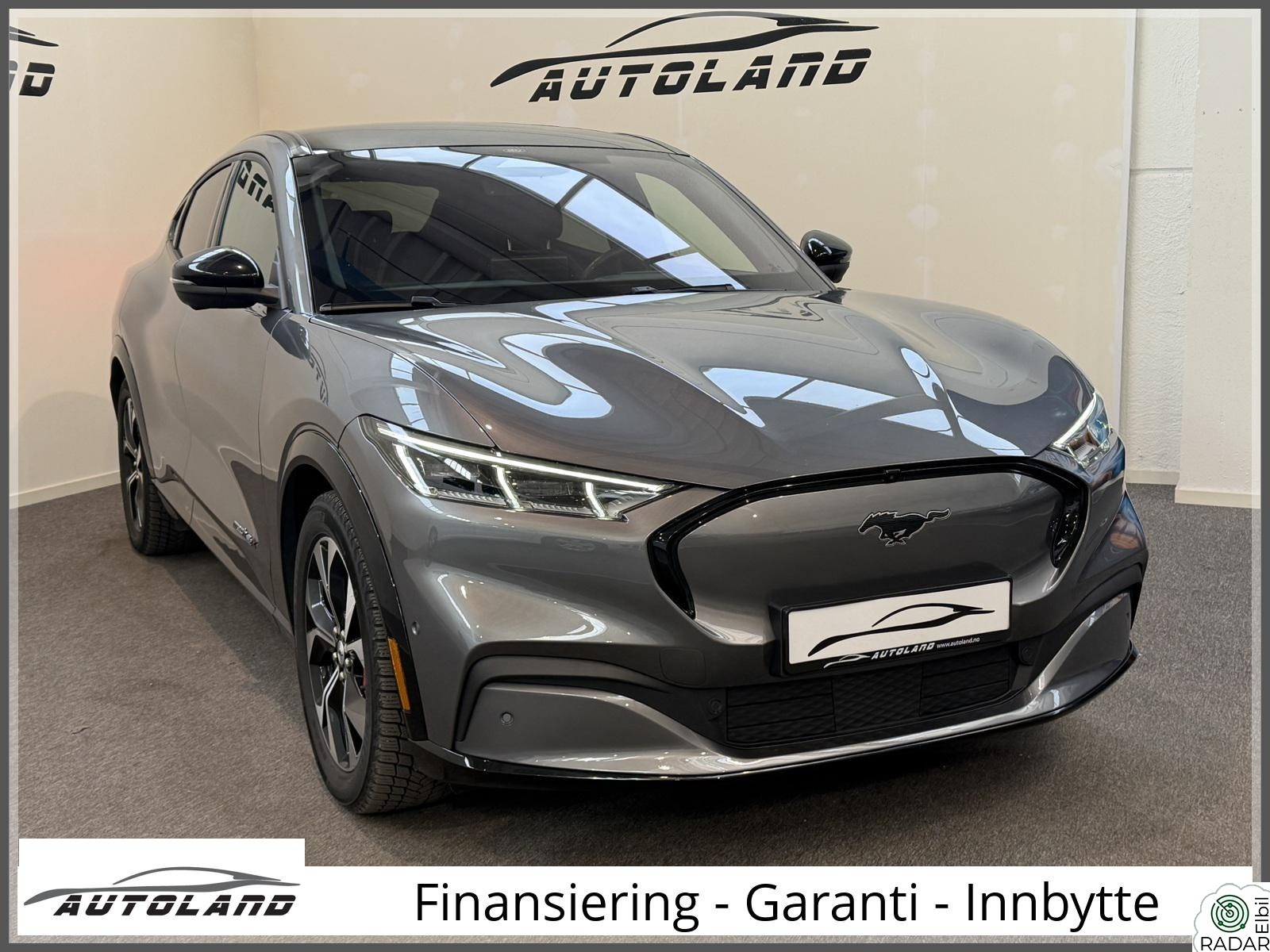 FORD Mustang Mach-E Long Range AWD Teknopakke+ 540km ACC Skinn B&O
