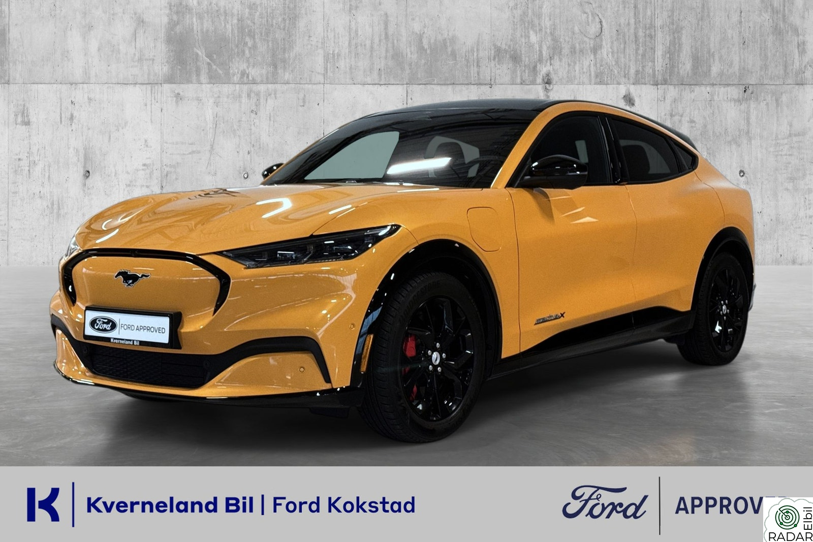FORD Mustang Mach-E LR AWD Pano/360Kamera/Adaptiv Cruise/B&O/Serviceavtale