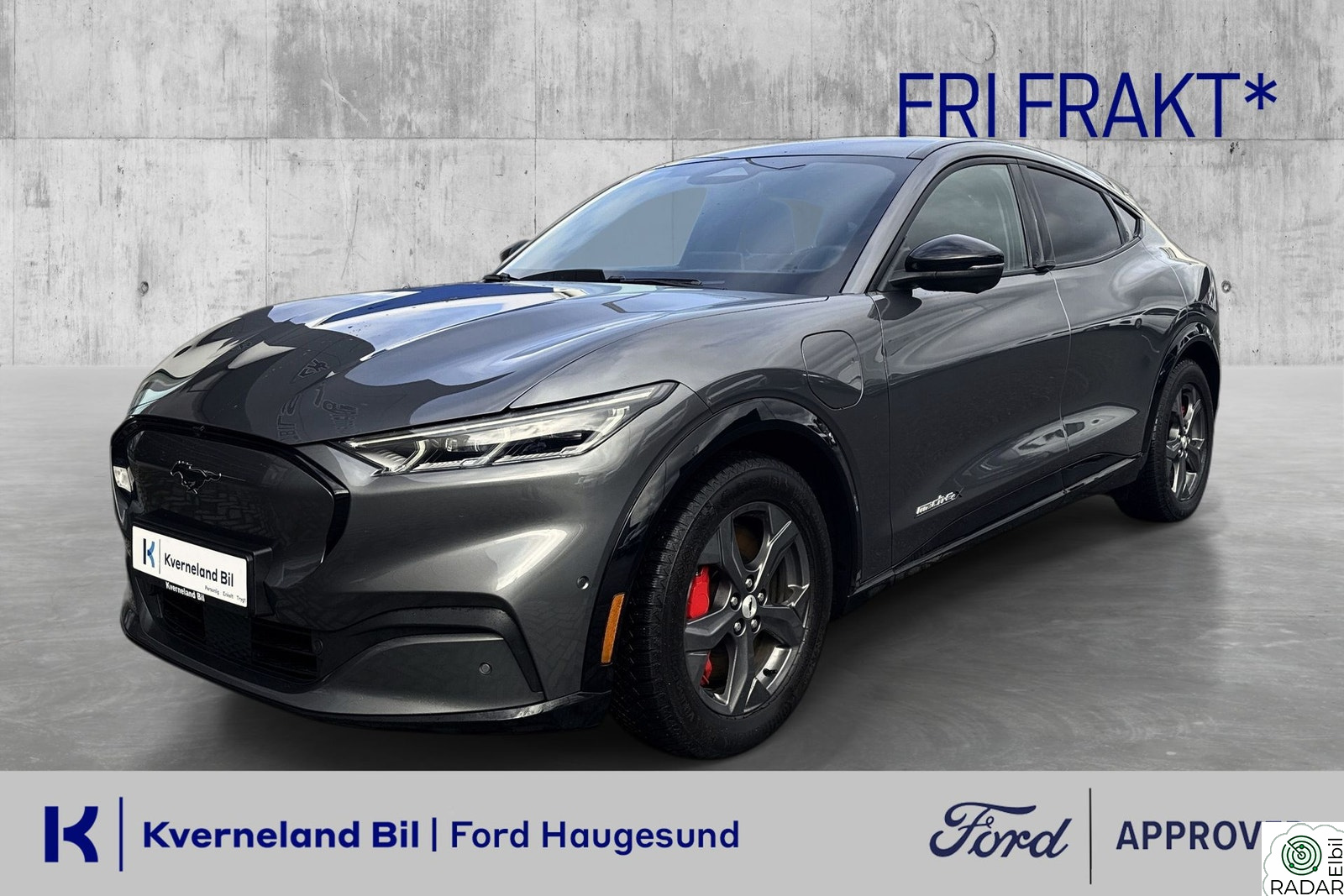 FORD Mustang Mach-E 360 KAMERA,CARPLAY,540KM REKKEVIDDE++