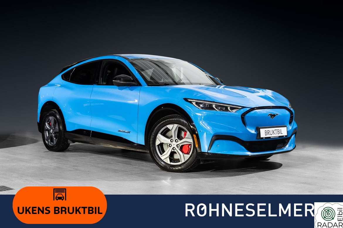 FORD Mustang Mach-E Long Range AWD | 540km | Tekno | Finans | Innbytte