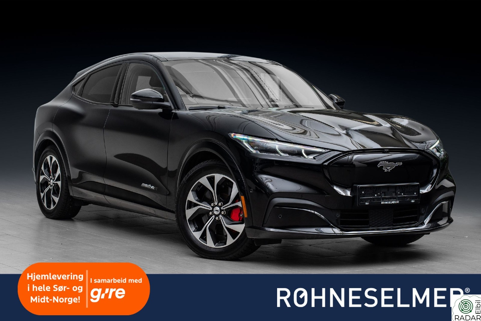 FORD Mustang Mach-E HENGERFESTE//550 KM REKKEVIDDE//B&O ANLEGG//S/V-HJUL
