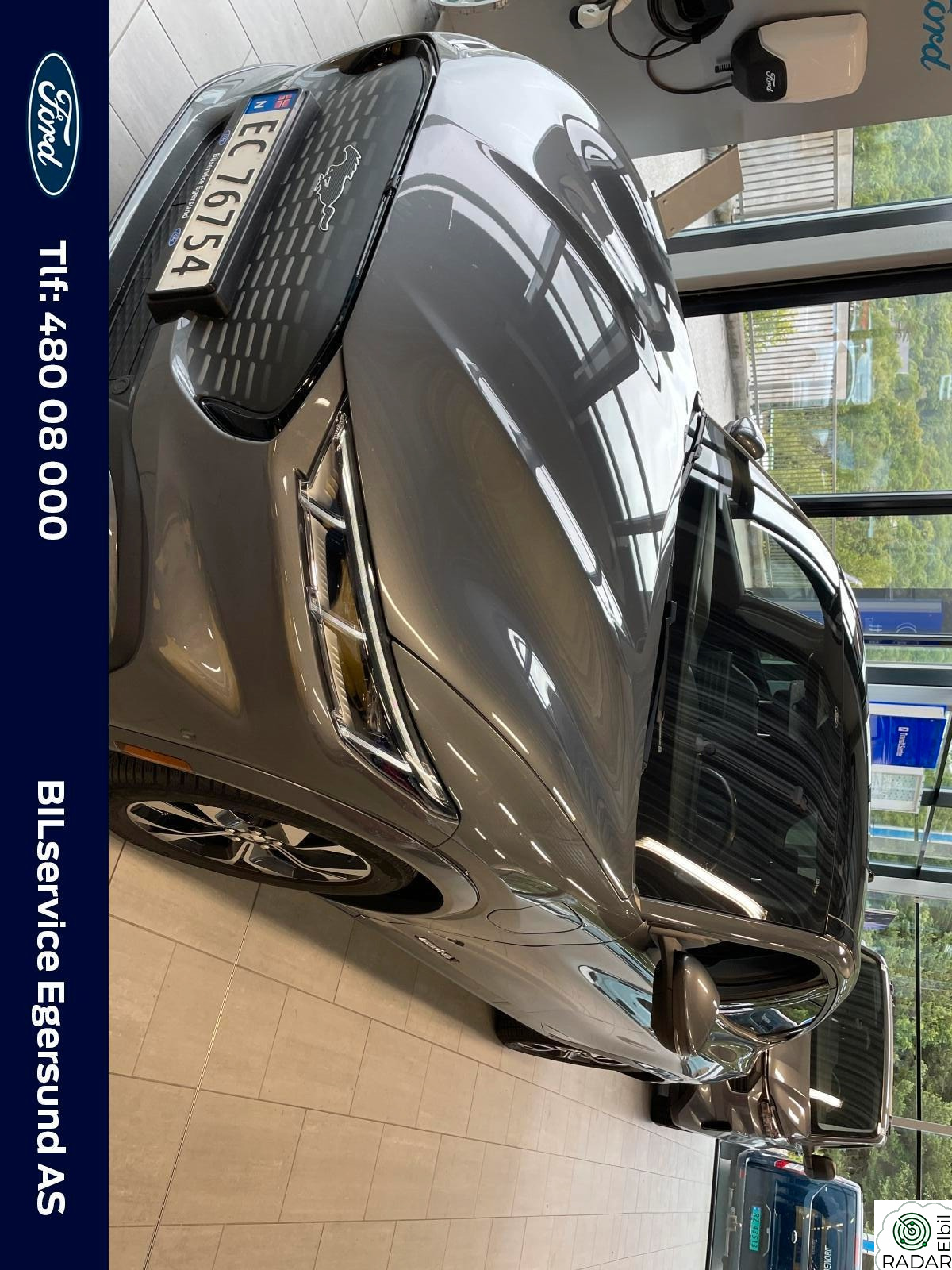 FORD Mustang Mach-E First Edition AWD Krok,Glasstak,Skinn,B&O anlegg