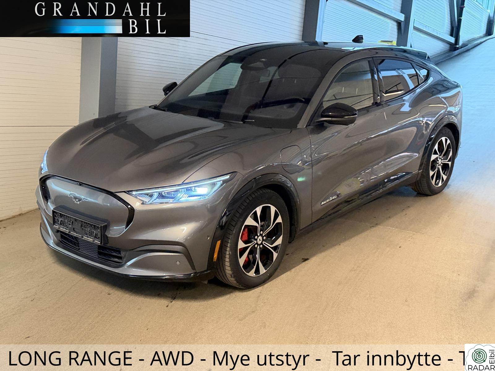 FORD Mustang Mach-E 4 WD - 540 KM WLTP - SKINN - B&O Anlegg - Tar innbytte
