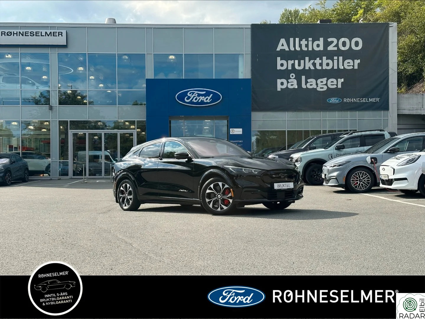 FORD Mustang Mach-E LR AWD ALT UTSTYR/Pano/Krok/Finans/Innbytte