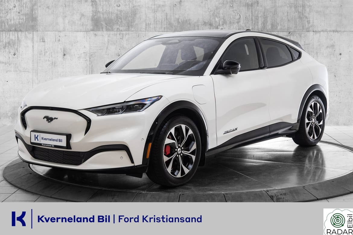 FORD Mustang Mach-E LR | 550km | AWD | B&O | FRI FRAKT SØR FOR TRONDHEIM |
