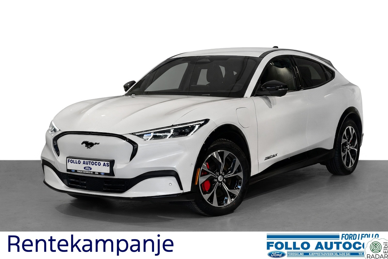 FORD Mustang Mach-E Premium LR AWD. 550km WLTP, 360 kamera++