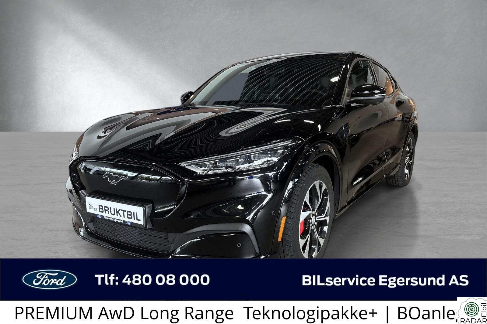 FORD Mustang Mach-E PREMIUM AwD Long Range Teknologipakke+ | BOanlegg