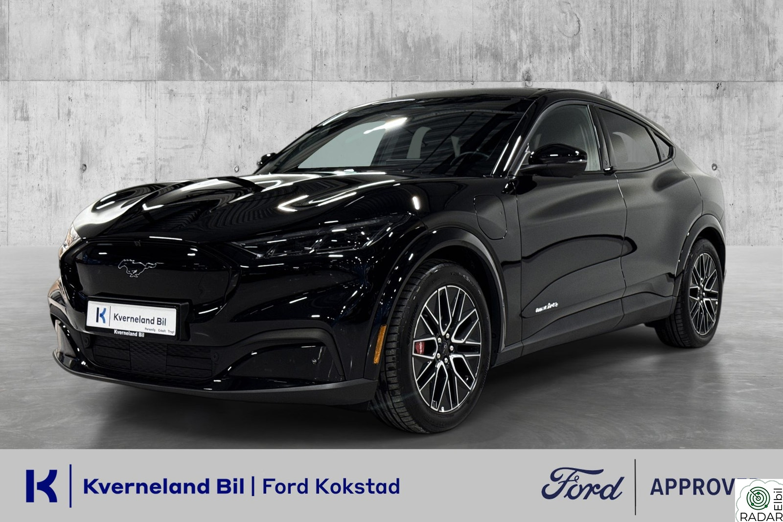 FORD Mustang Mach-E LR AWD Skinn/360 kamera/Adaptiv Cruise/Varmepumpe/B&O
