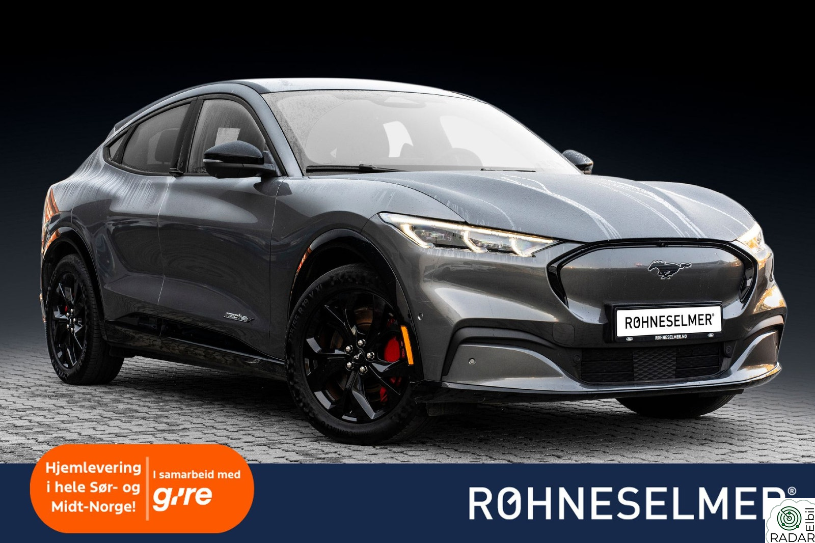 FORD Mustang Mach-E LR|AWD|Pano|B&O|360|Premium|Skinn|Innbytte|Finans!