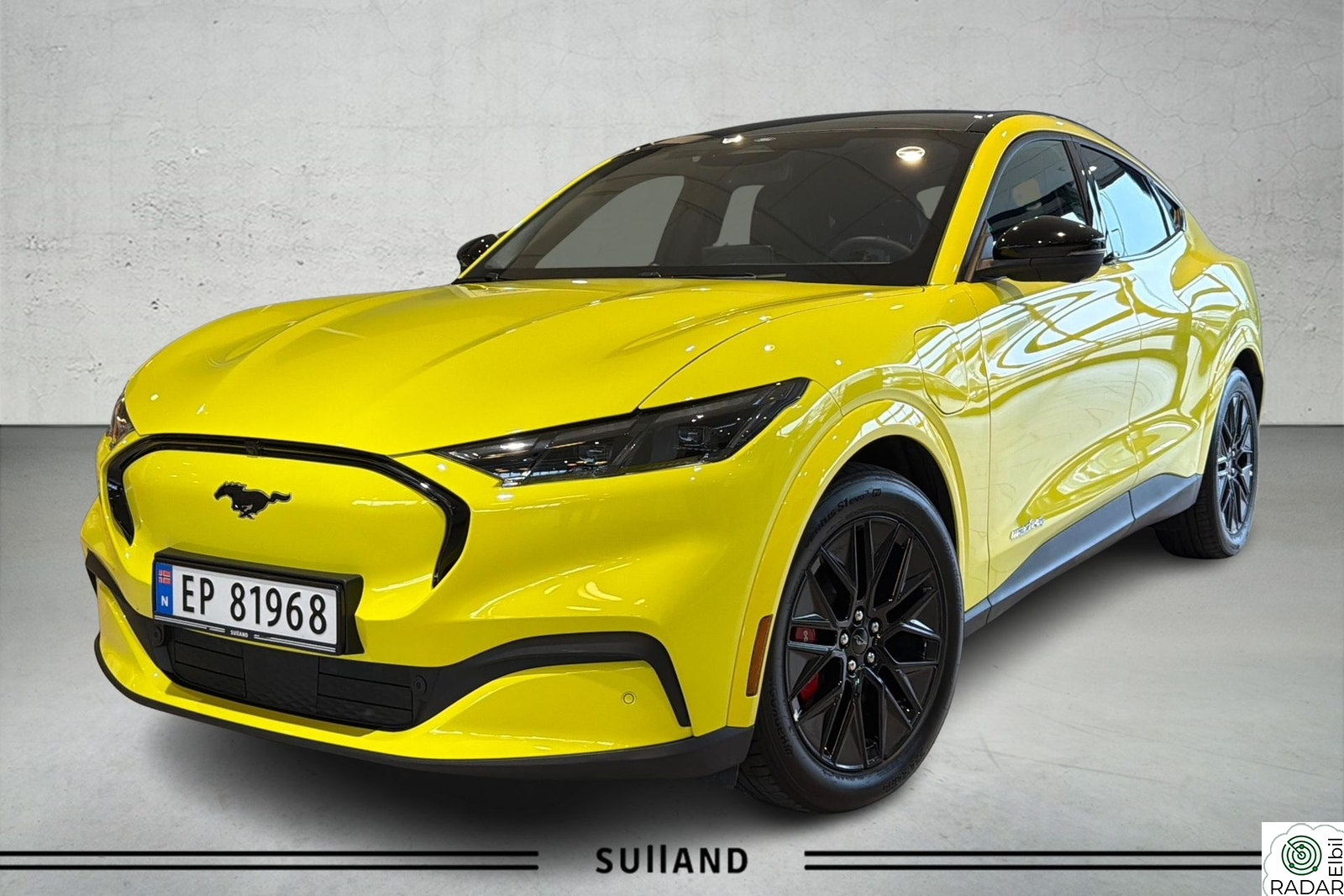 FORD Mustang Mach-E GRABBER YELLOW | VARMEPUMPE | PANORAMATAK