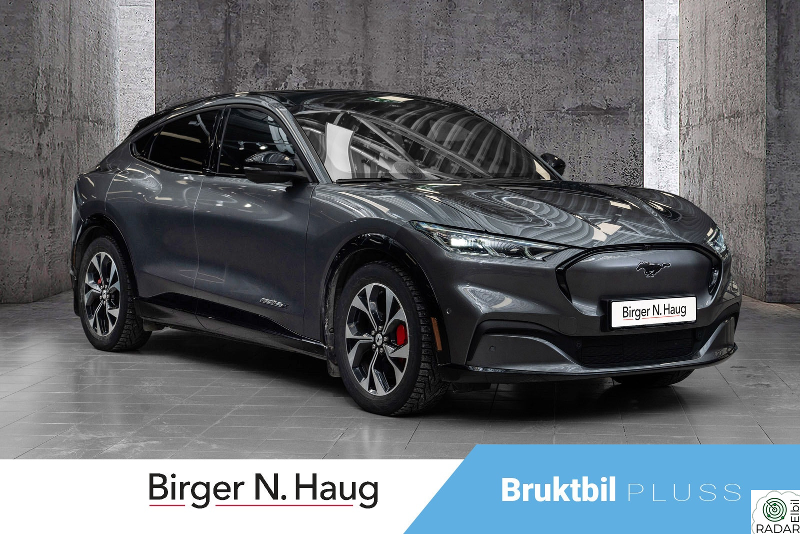 FORD Mustang Mach-E First Edition AWD TOPPUTSTYRT-SOLTAK-HENGERFESTE