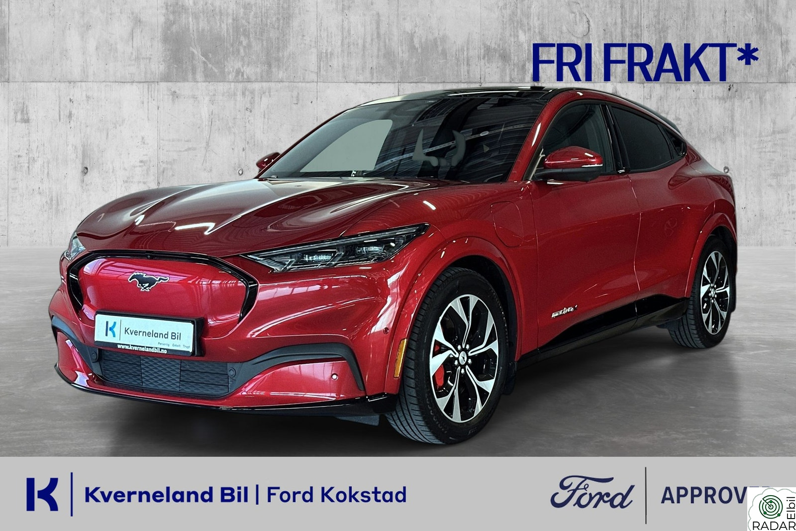 FORD Mustang Mach-E First Edition/LR/AWD/B&O/ACC/KROK/PANO/GARANTI 2 år