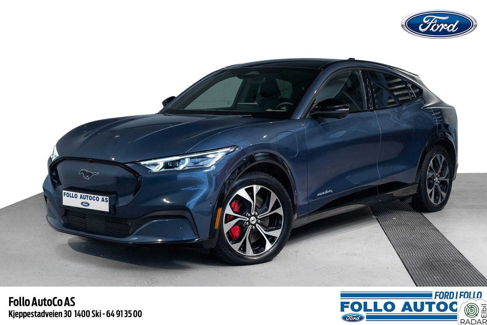 FORD Mustang Mach-E LR AWD TOPPUTSTYRT|540KM WLTP|H.feste