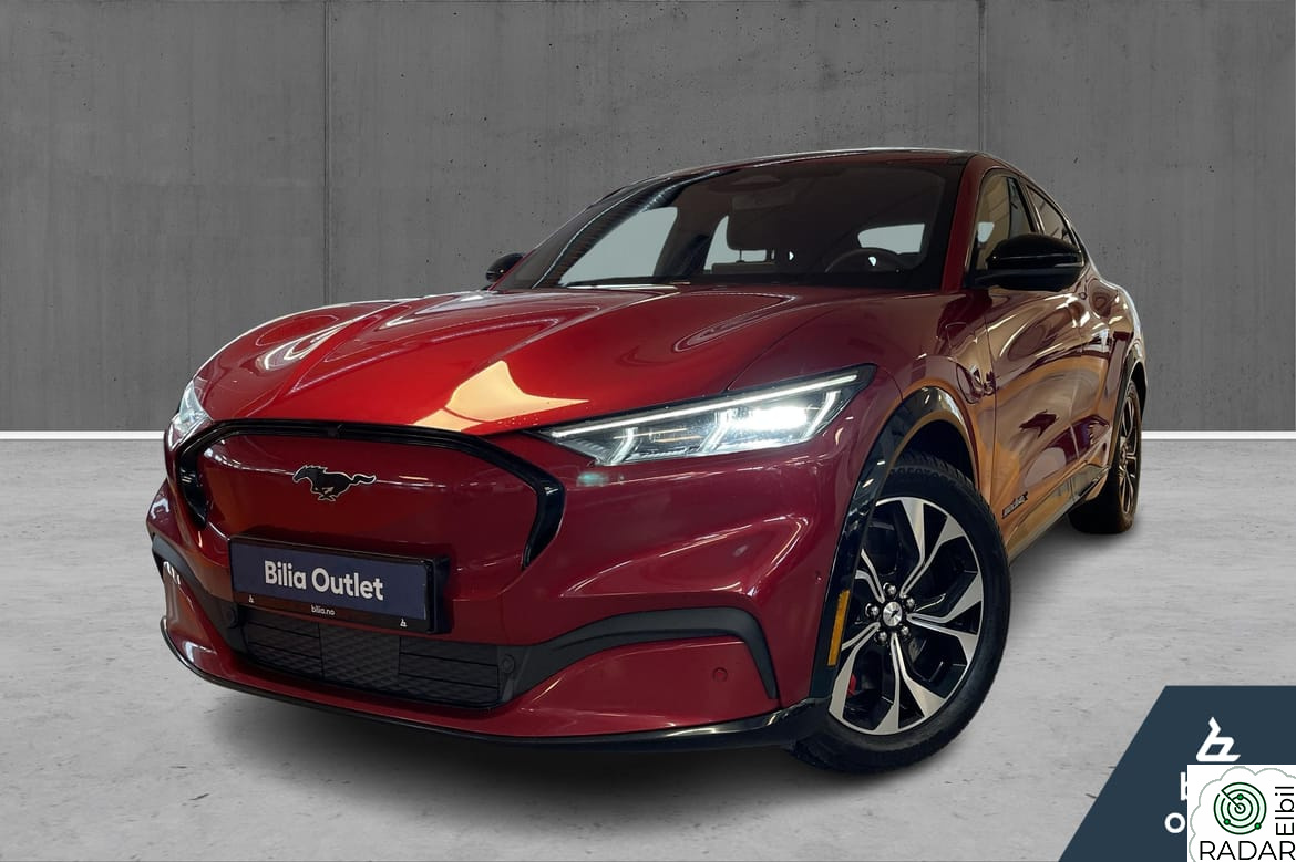 FORD Mustang Mach-E Long Range AWD Skinn, B&O, 360kamera, H.feste