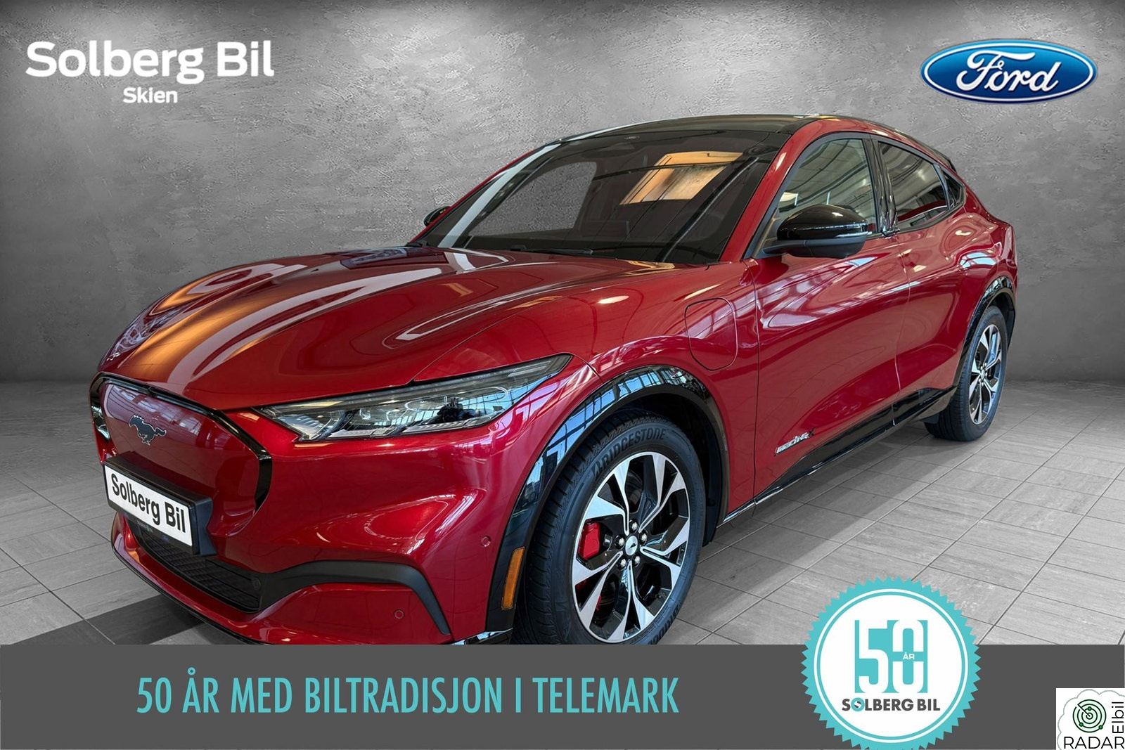 FORD Mustang Mach-E 1-EIER/NESTE SERVICE INK/B&O/CAR-PLAY