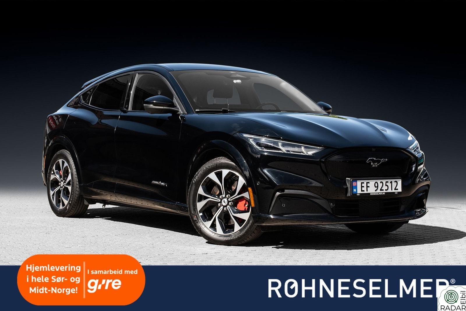 FORD Mustang Mach-E LR|AWD|Tekno|360|Krok|B&O|Innbytte