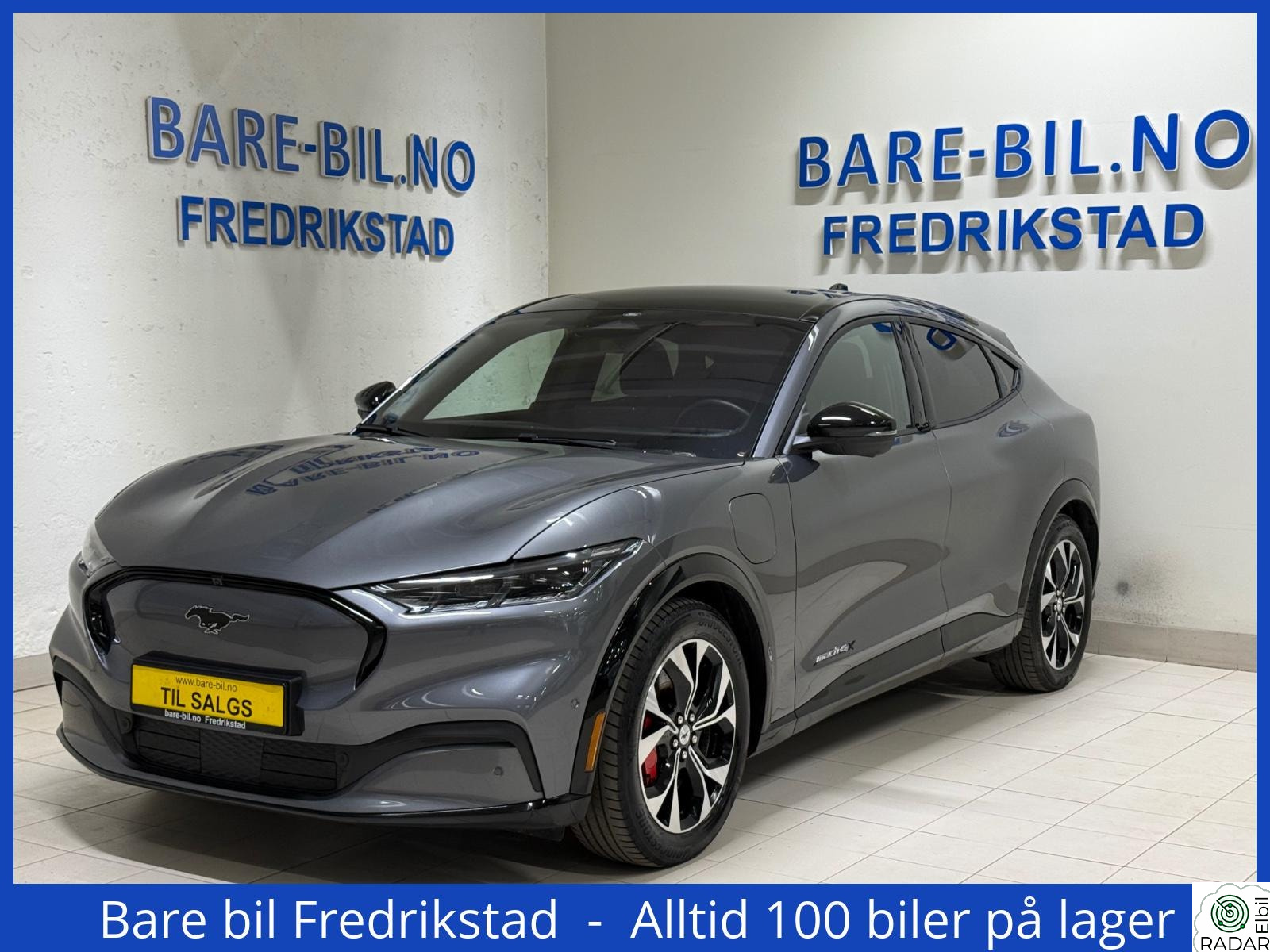 FORD Mustang Mach-E Awd Pano/B&O/Memory/Skinn/V,Ratt/360 Kamera/Navi/Bliss