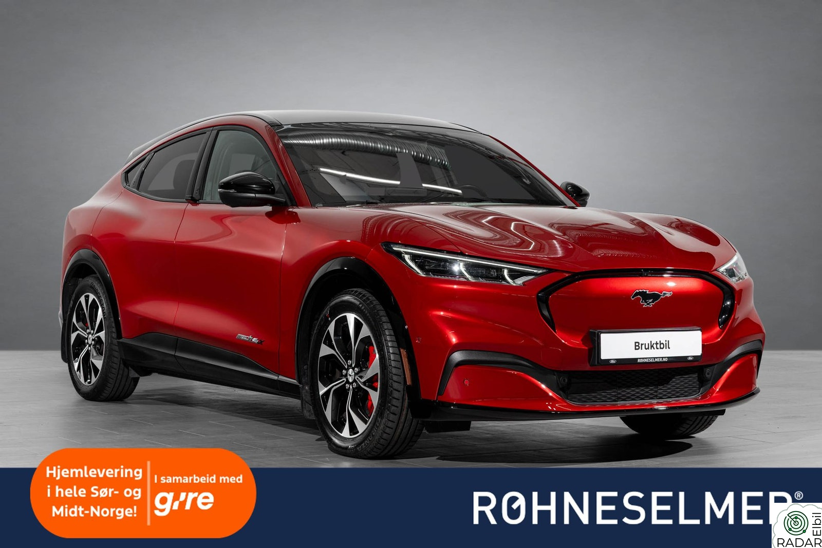 FORD Mustang Mach-E Long Range AWD App Forvarme Rattvarme B&O 360 Pano+++