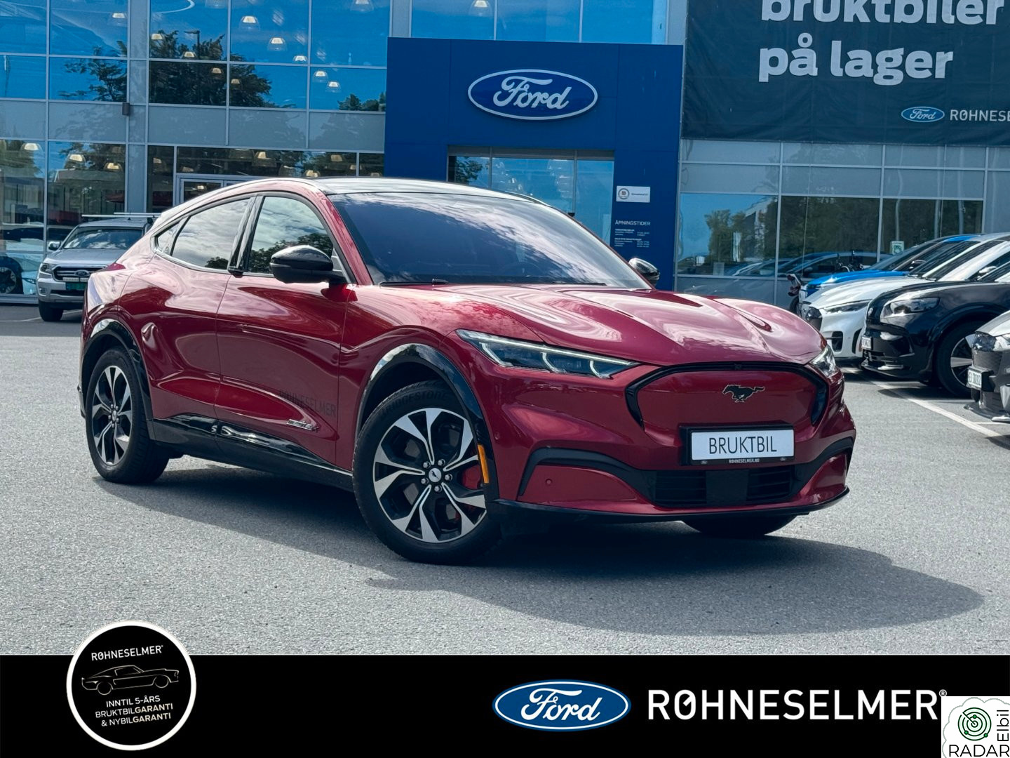FORD Mustang Mach-E Premium LR AWD Hengerfeste/Serviceavtale/Panorama