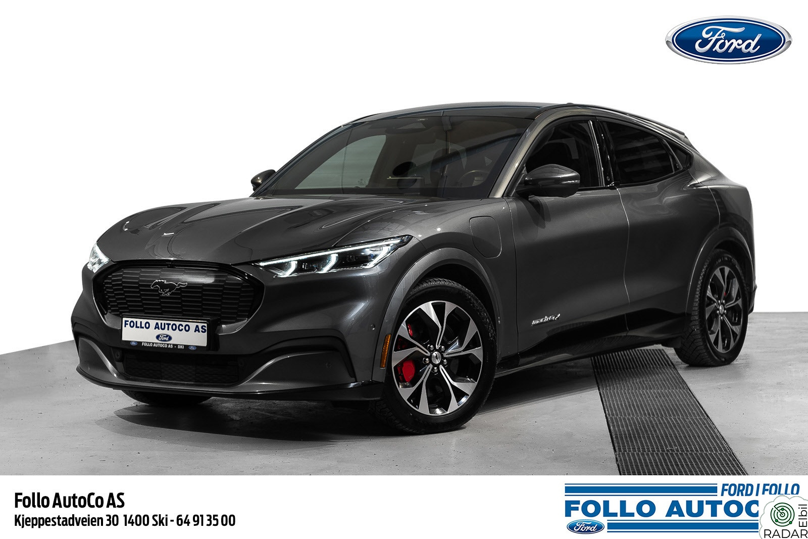 FORD Mustang Mach-E First Edition AWD Avtagbart hengerfeste|540km WLTP