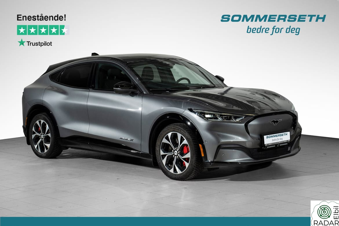 FORD Mustang Mach-E Premium, B&O, ekstralys, krok, serviceavtale