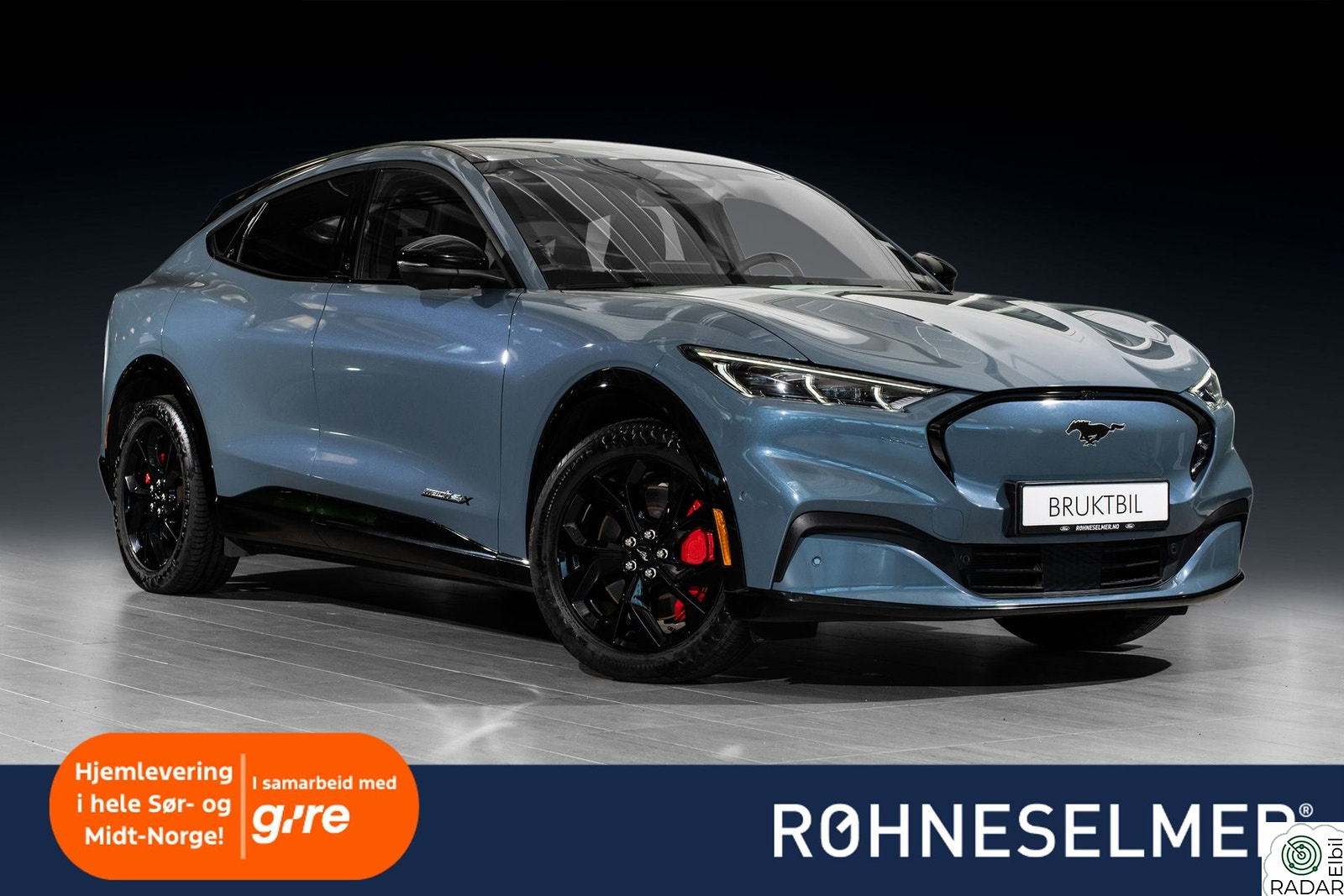 FORD Mustang Mach-E LR AWD| INNBYTTEKAMPANJE 30.000 | Serviceavtale