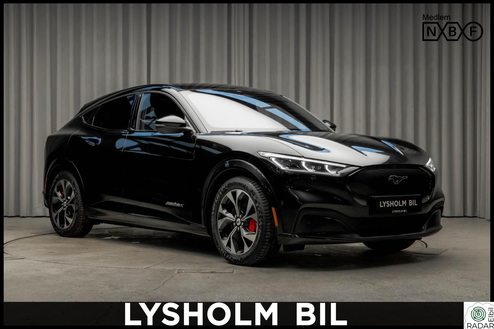 FORD Mustang Mach-E 4x4/LongRange/Hengerfeste/AdaptivC/Skinn/B&O/Pano/360