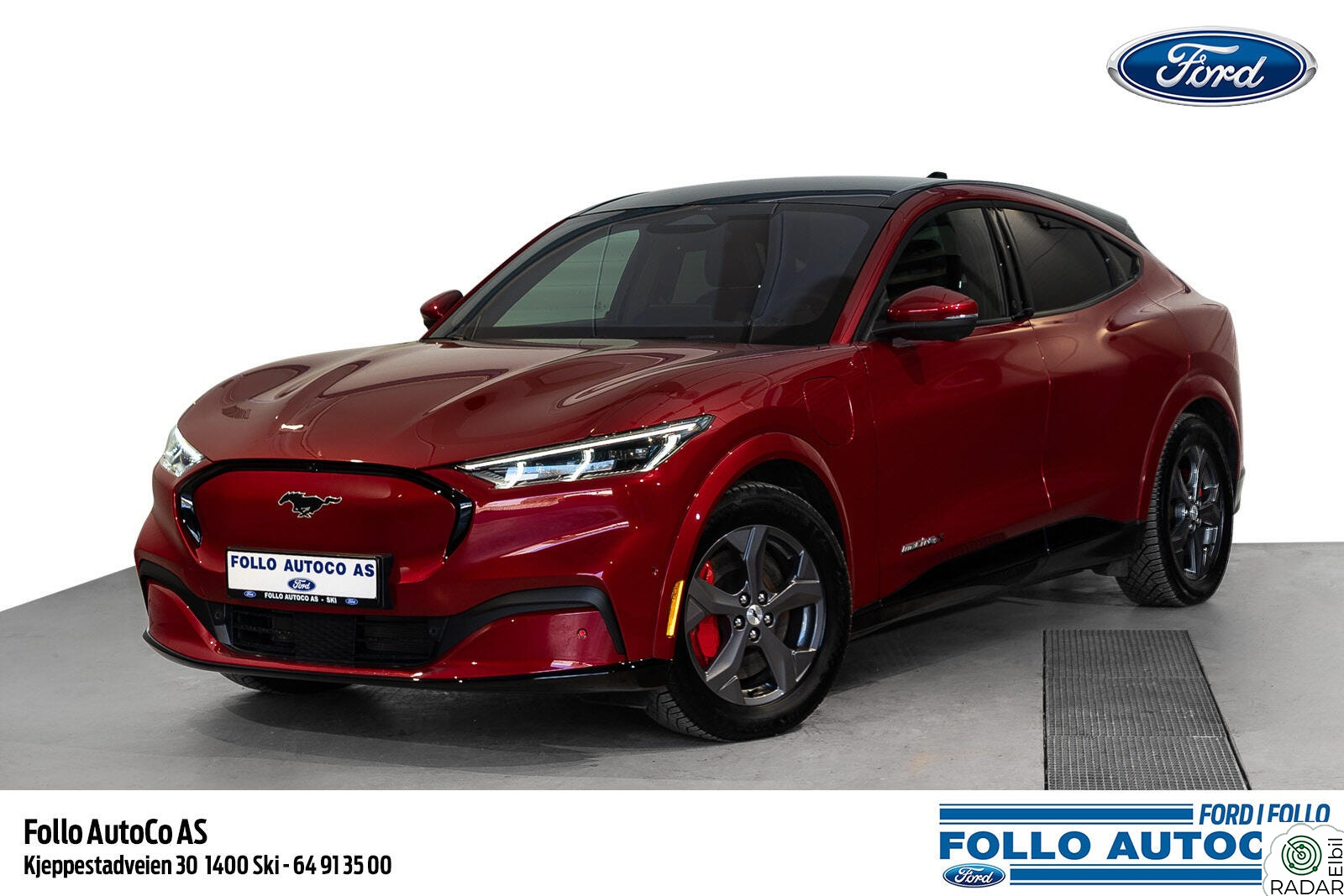 FORD Mustang Mach-E First Edition AWD Hengerfeste|Topputstyrt|540km WLTP