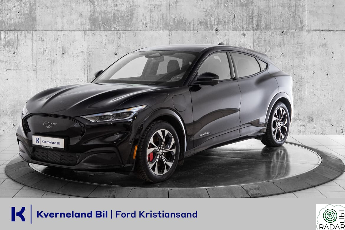 FORD Mustang Mach-E LR 560 km AWD | Skinn | ACC | Ryggekamera hengerfeste