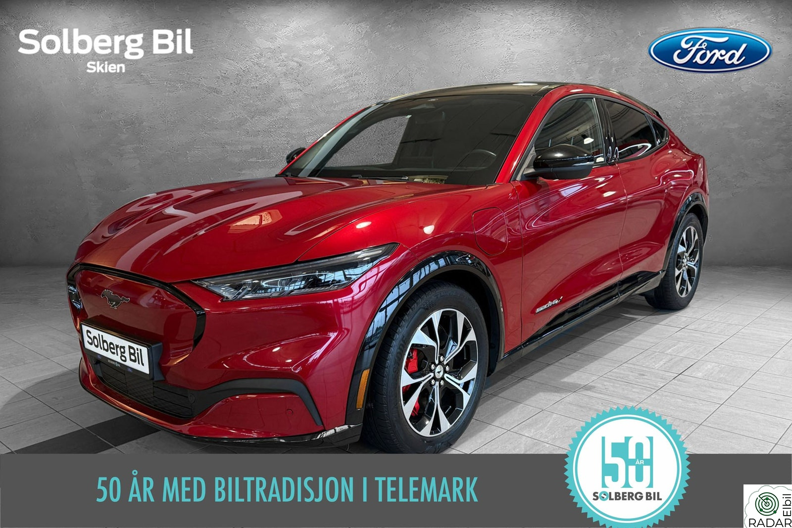 FORD Mustang Mach-E AWD/1-EIER/ACC/KROK/SERVICEAVTALE