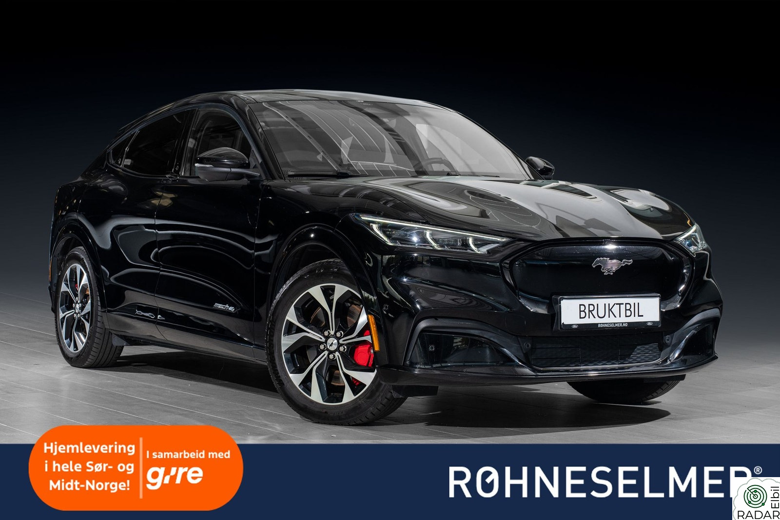 FORD Mustang Mach-E LR AWD | ACC | Serviceavtale | App-Styring | LED ++
