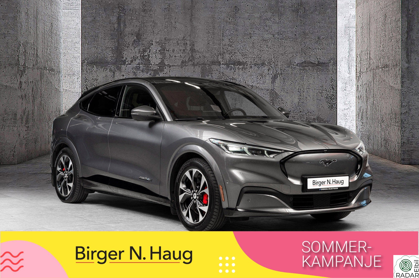 FORD Mustang Mach-E First Edition AWD HENGERFESTE / B&O / KAMPANJE!