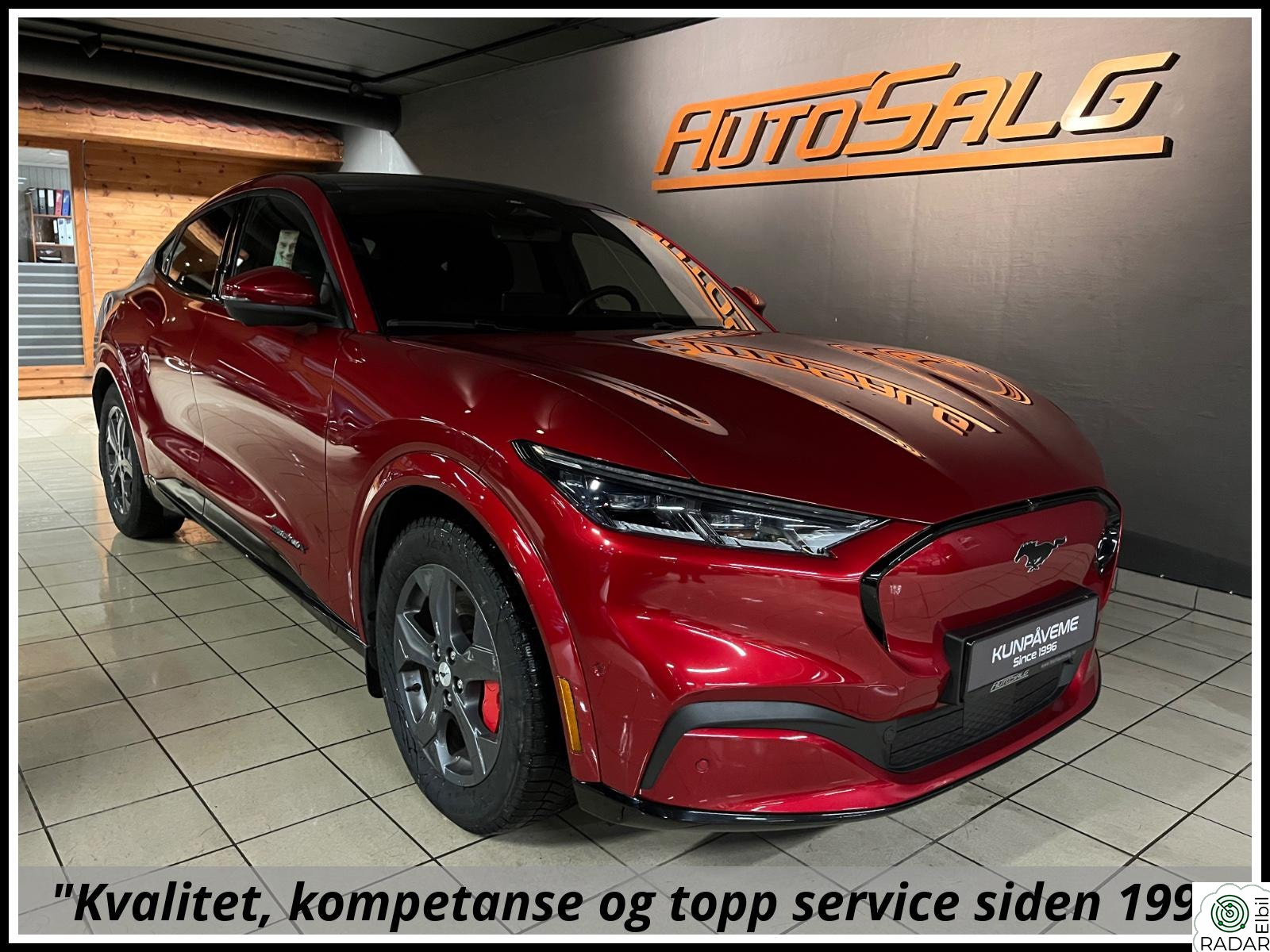 FORD Mustang Mach-E LR AWD Topputstyrt/B&O/Panoramatak/360/Krok/En eier!