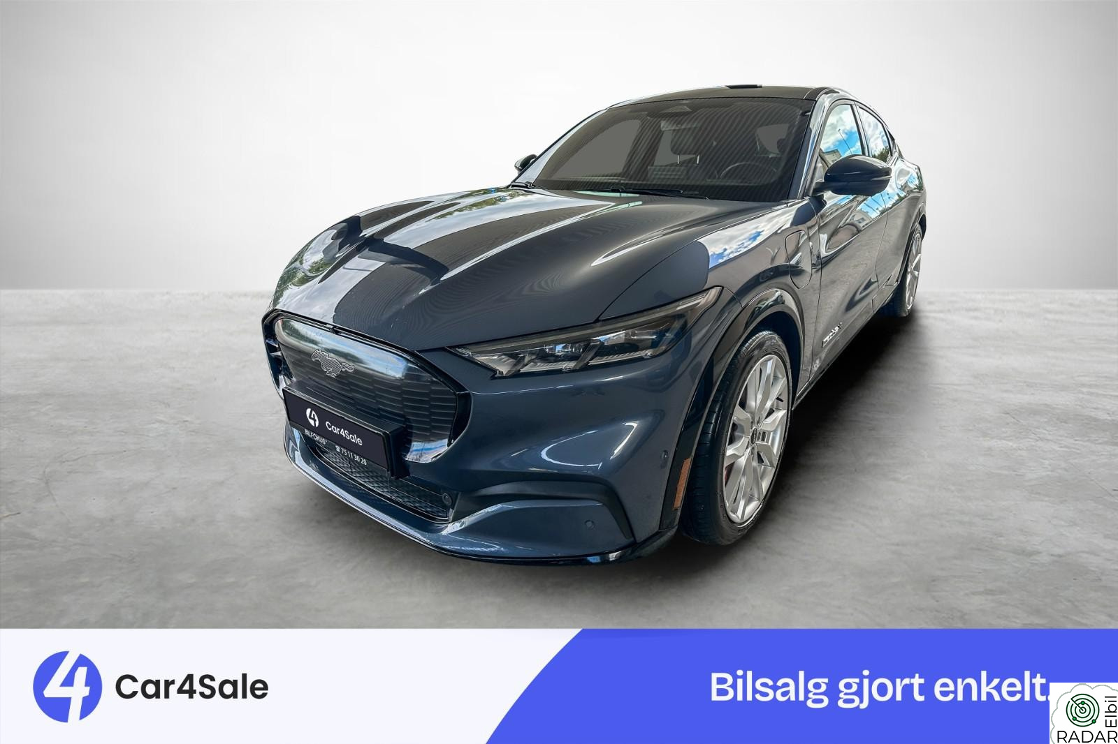 FORD Mustang Mach-E LR AWD 540km / Tekno+ / B&O / Norsk / Skinn/ Pano/ Krok