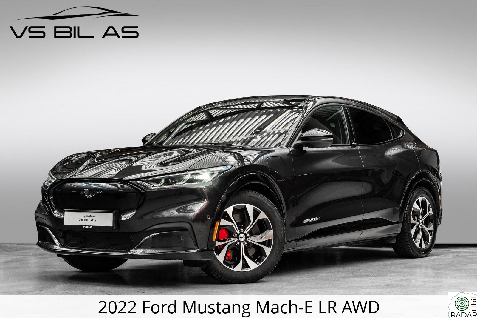 FORD Mustang Mach-E LR AWD 540km/B&O/ACC/360/Rattvarme/Keyless/CarPlay++