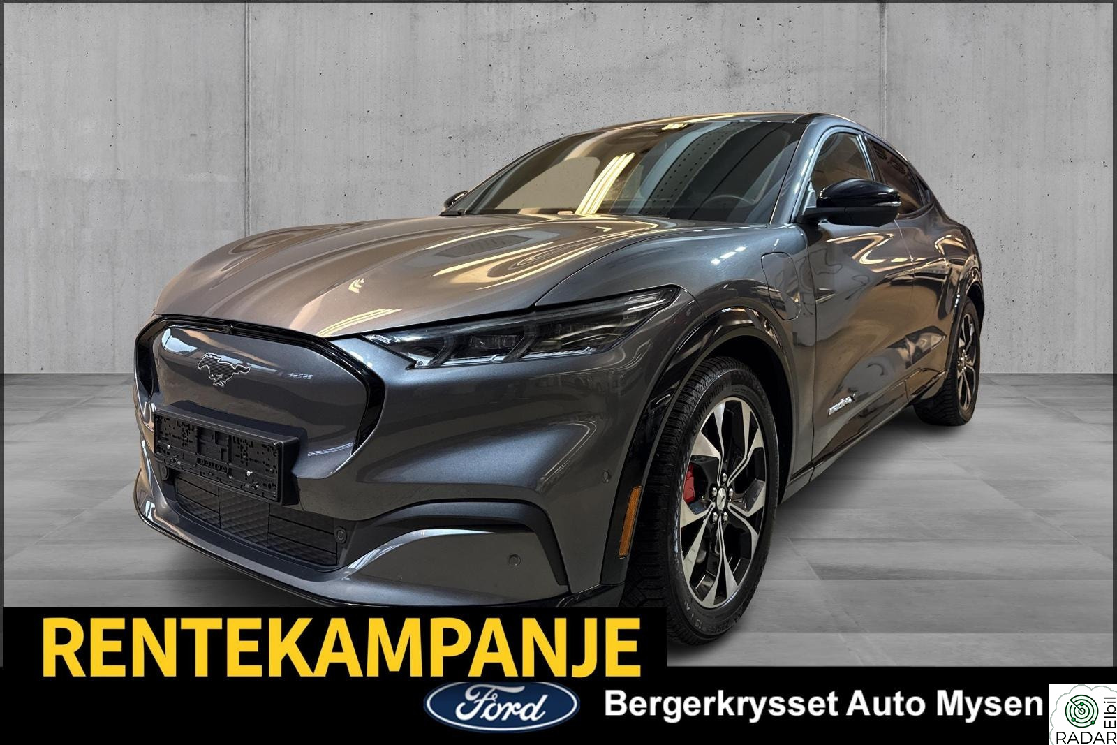 FORD Mustang Mach-E LR AWD/ Feste/ B&O lyd/ 360 kamera