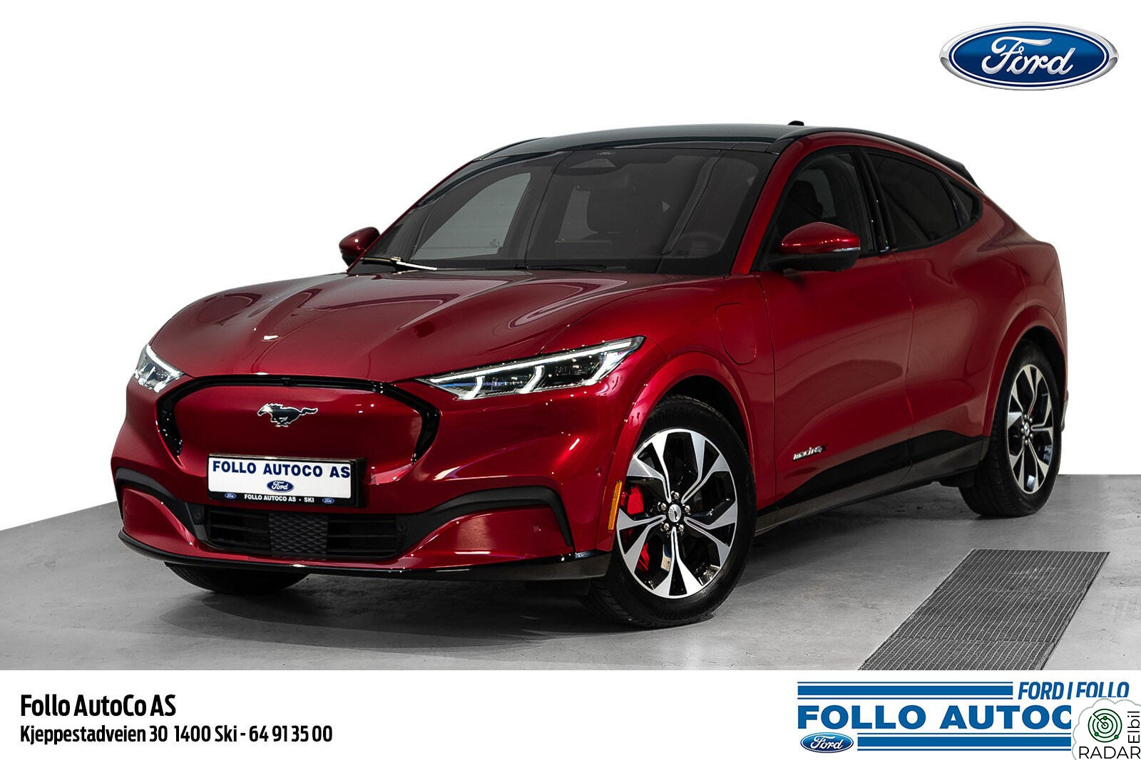 FORD Mustang Mach-E First Edition AWD Topputstyrt|540KM WLTP|APP styring++