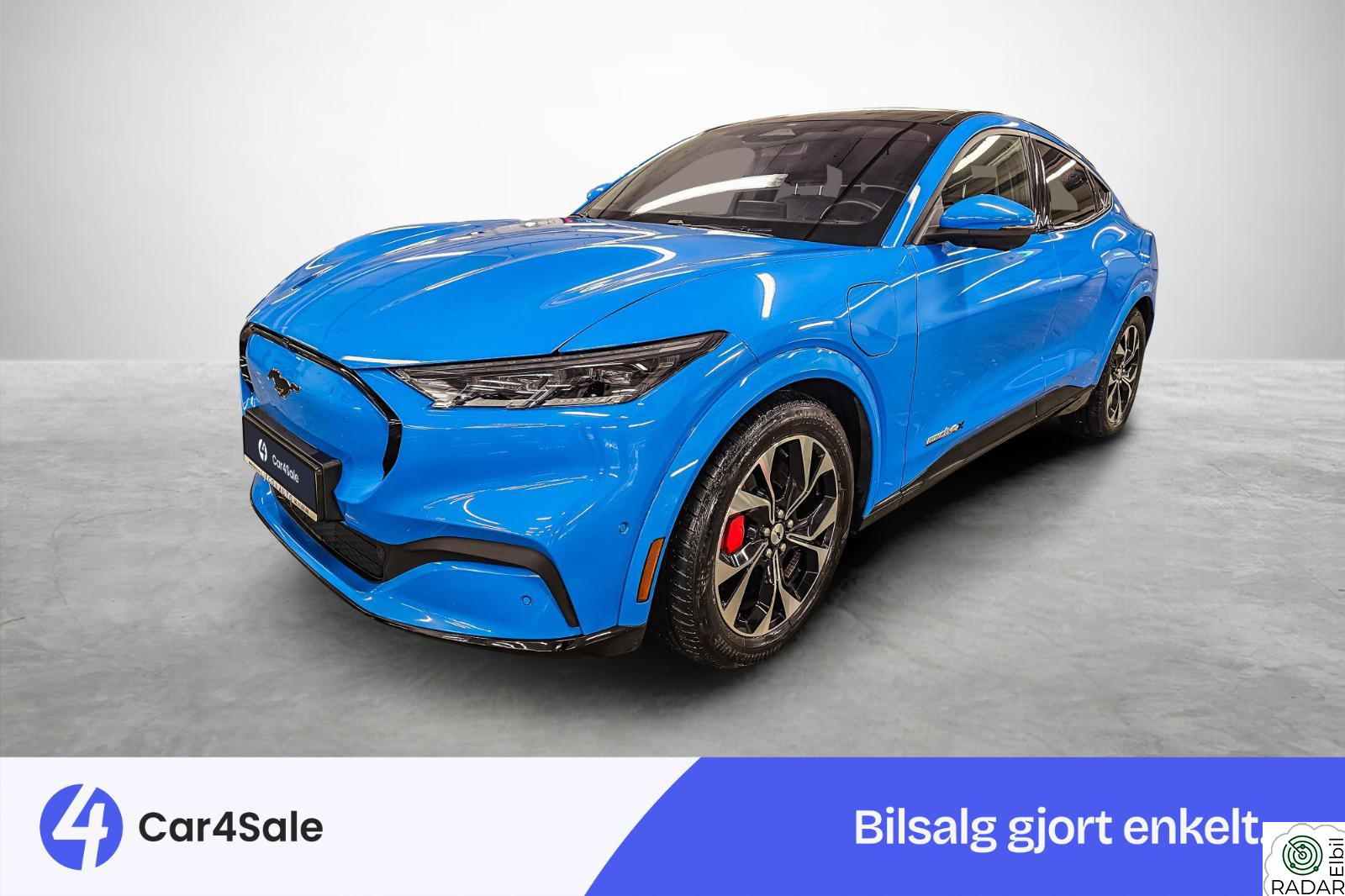 FORD Mustang Mach-E LR AWD 540km / Tekno+ / B&O / Norsk / Skinn/ Pano/ Krok