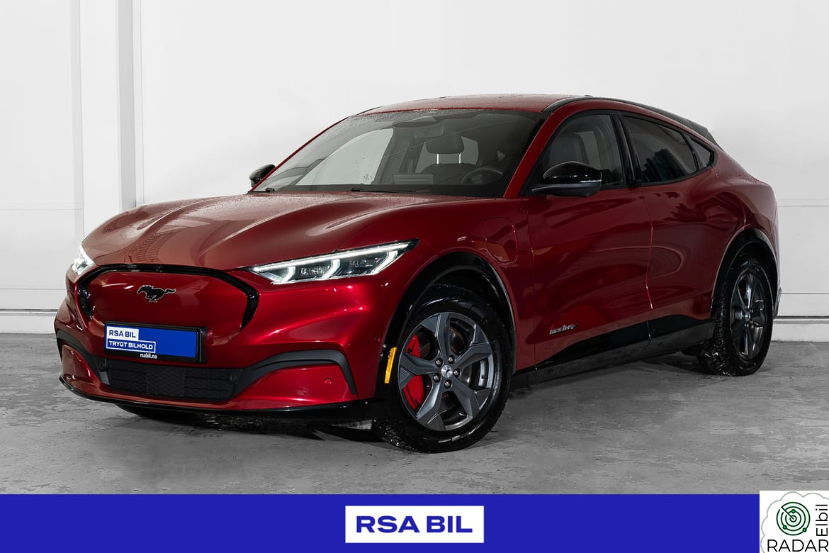 FORD Mustang Mach-E LR, B&O, Skinn, Kamera