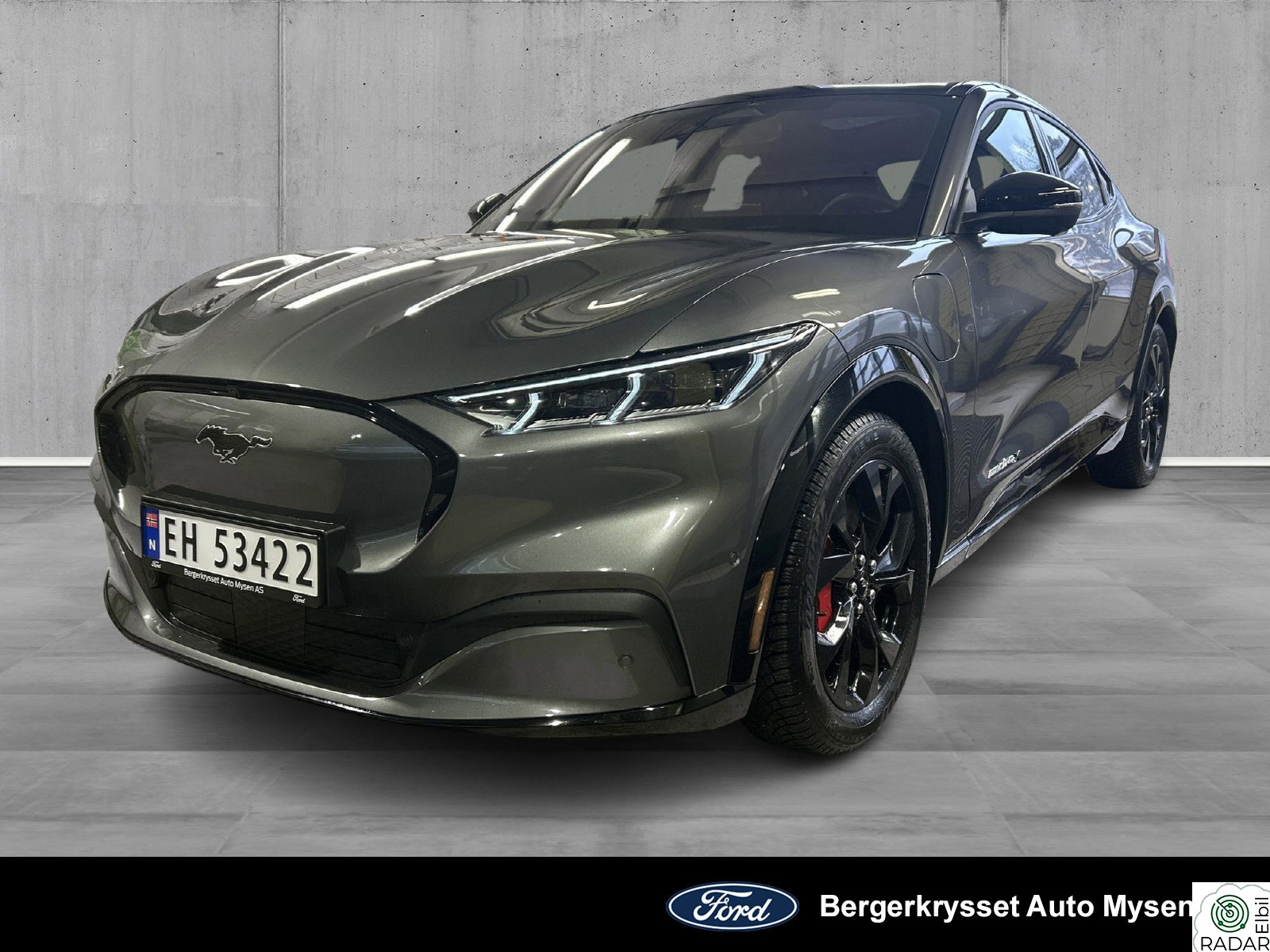 FORD Mustang Mach-E LR AWD Panorama/360/nybilgaranti/ B&O play