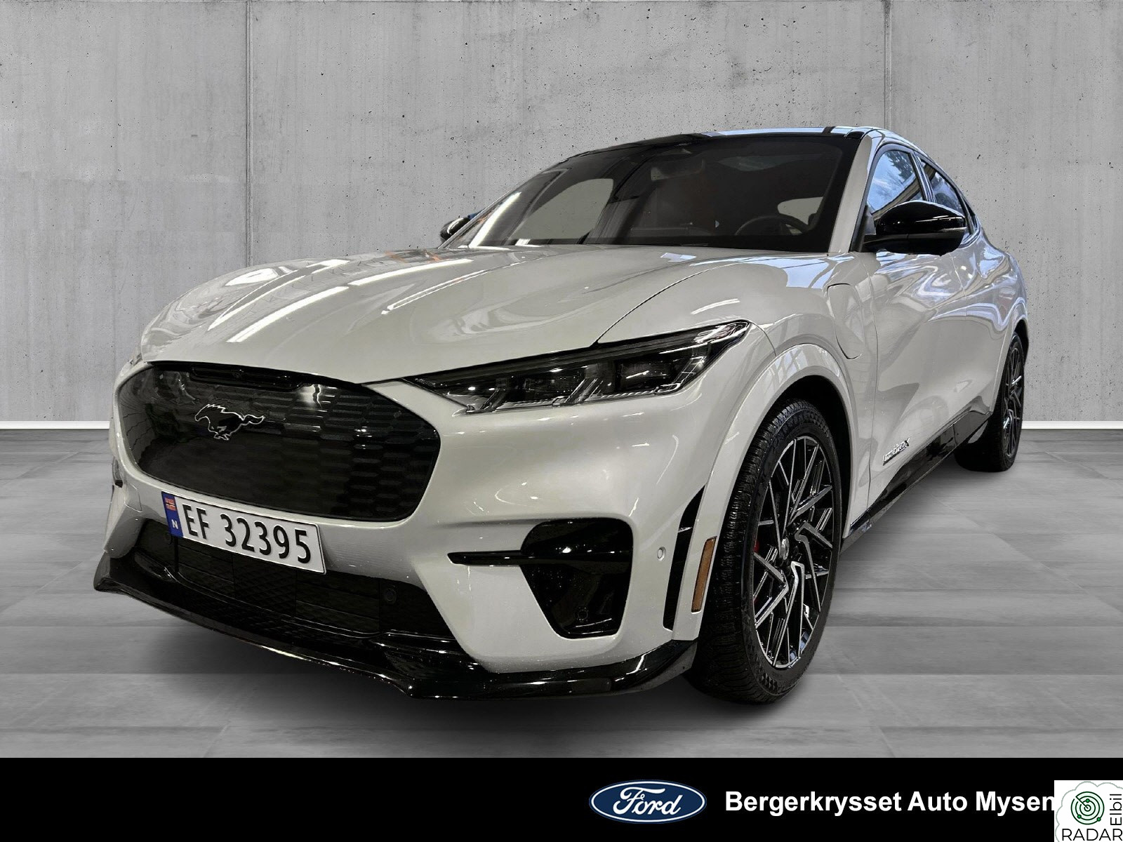 FORD Mustang Mach-E GT LR AWD 487HK 0-100 på 3,7sek! SKINN/B&O/Hengerfeste