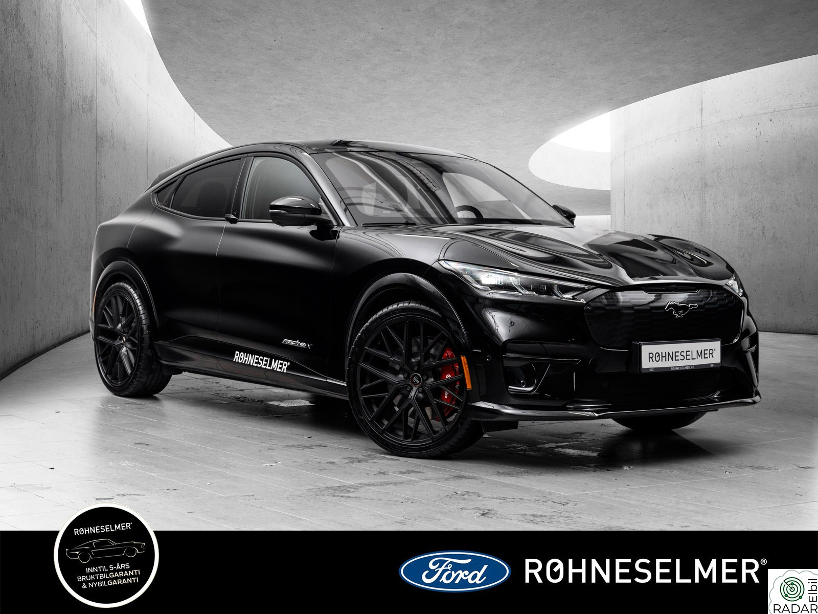 FORD Mustang Mach-E GT LR AWD 487HK hengerfeste, Panoramatak, B&O,