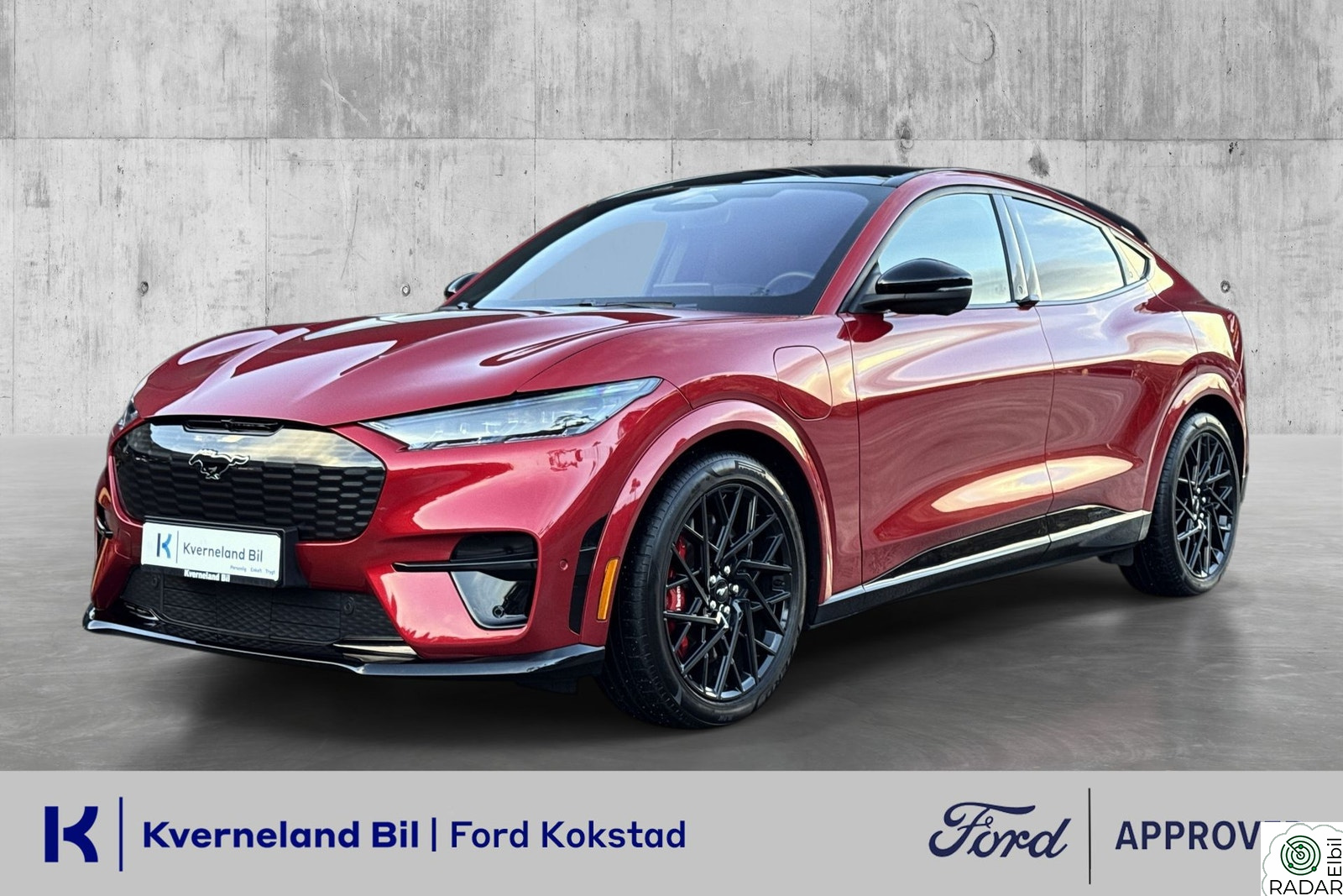 FORD Mustang Mach-E GT 601 HK/PANORAMA/360KAMERA/B&O/ACC/NAVI/SERVICEAVTALE