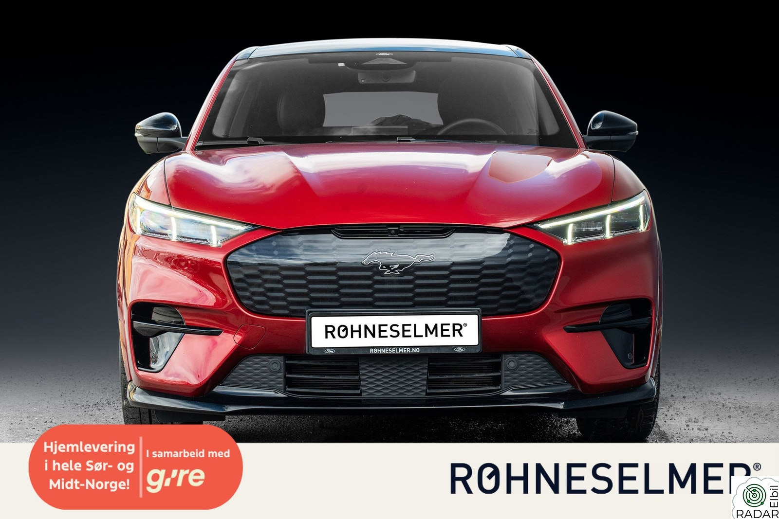 FORD Mustang Mach-E GT|600HK|Pano|B&O|360|ACC|Carplay|Innbytte|Finans